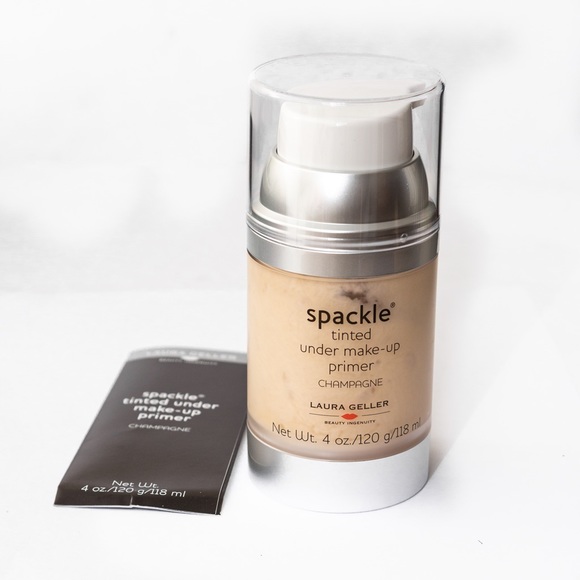 Laura Geller spackle tinted under makeup primer champagne shade for smooth skin - Picture 2 of 14